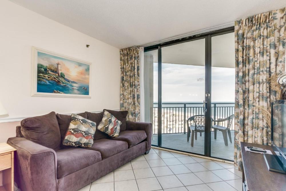 Scenic Views from the balcony at Ocean Forest Plaza Condos